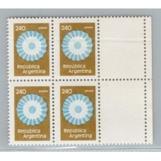 ARGENTINA 1979 GJ 1863CD ESTAMPILLAS NUEVAS MINT CON COMPLEMENTOS U$ 40